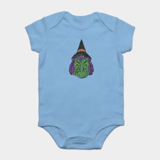 1950s Halloween Witch Baby Bodysuit